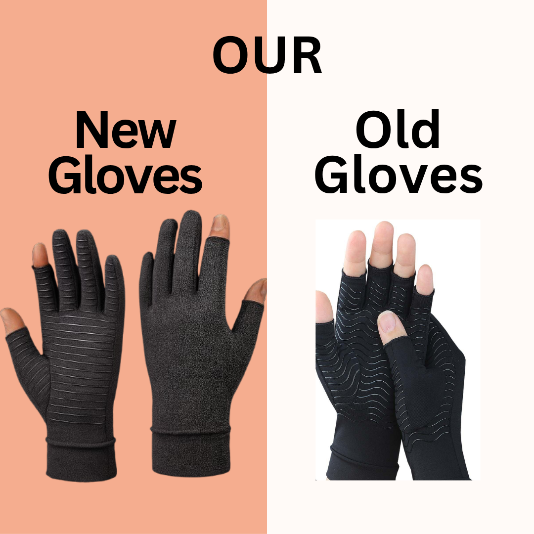 Ovale Copper Compression Gloves
